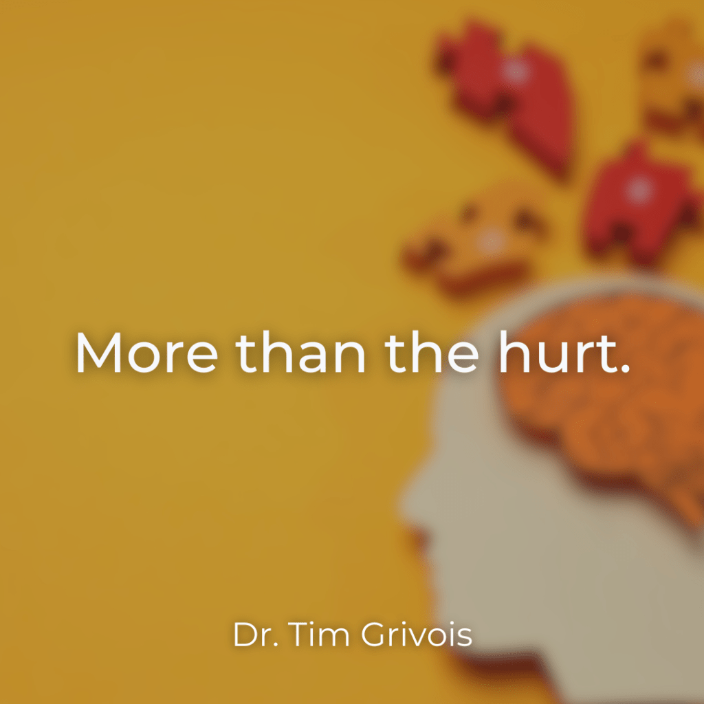 More than the hurt. Healing centered practice is where our focus ought to be.